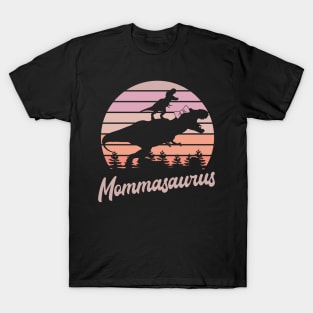 Mommasaurus T-Rex Dinosaur T-Shirt